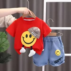 Kids Denim Set t shirt & Pant Set