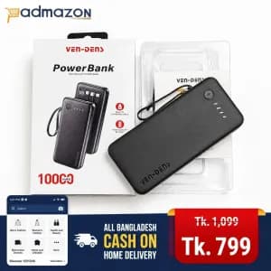Ven-Dens VD-PB058 10000mAh 18W Power Bank