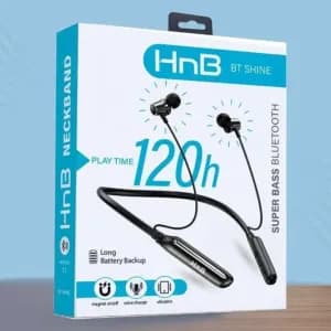 HnB BT SHINE Wireless Neckband Earphone V5.3